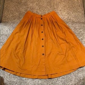 H&M Button Down Skirt - 14